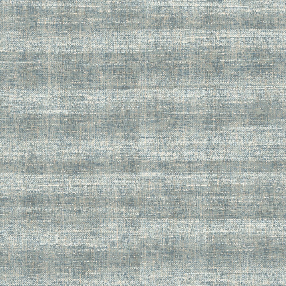 Artisan Weave Plain Wallpaper 100000EH by Esselle Home in Chalky Blue